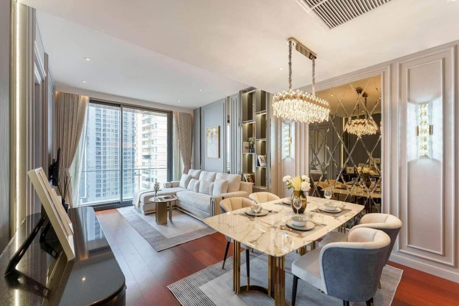 Prime Area Super Cozy Luxury 2 Bedroom Asoke Bts Apartment